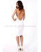 Low Back Strappy Midi Dress White
